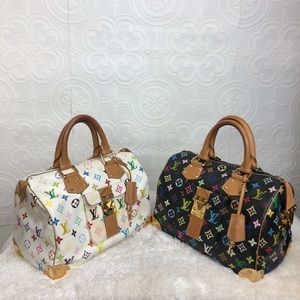 🌸OFFERS?🌸💯%Auth 2 Speedy 30 Multicolor Monogram